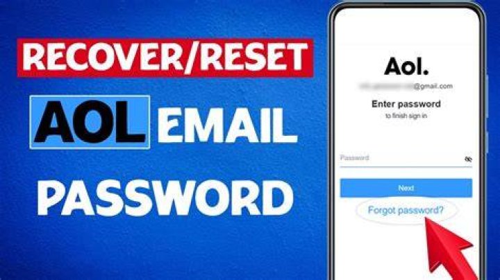 aol password reset