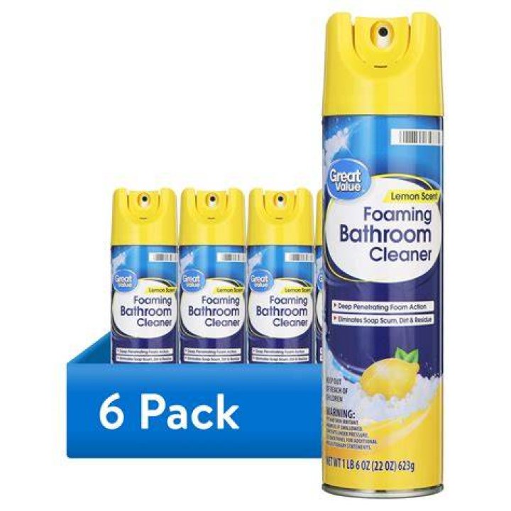 bathroom foam cleaner