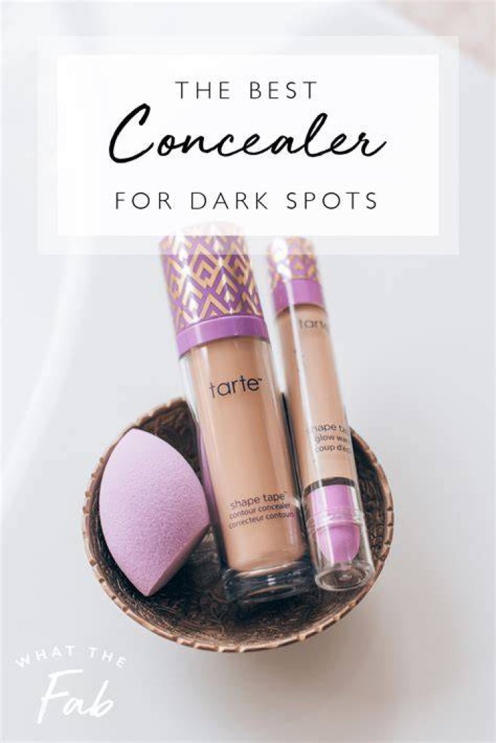 best concealer for dark spots
