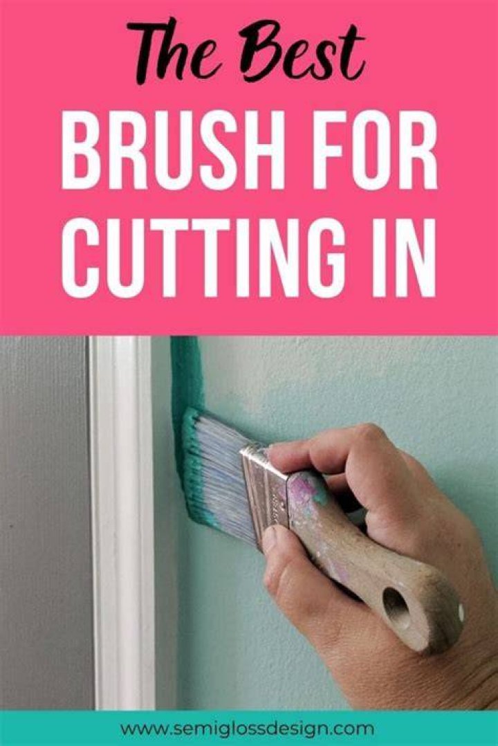 best cutting in paint brush