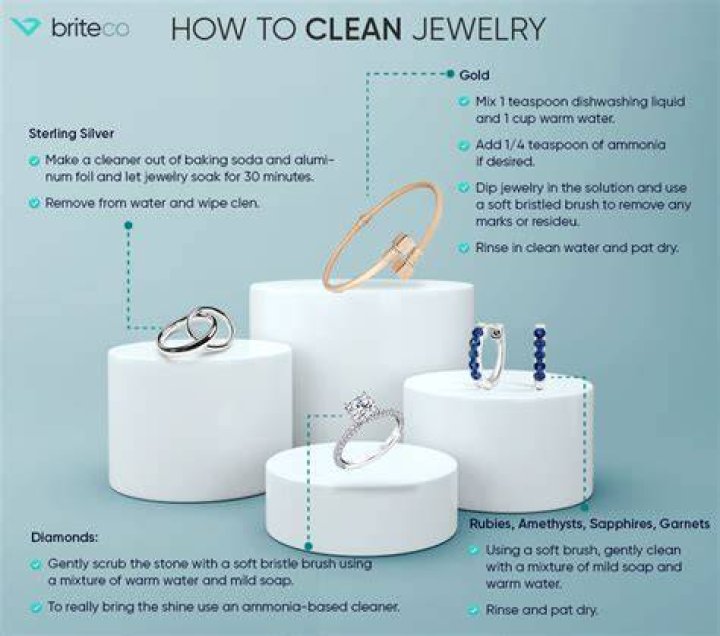 best way to clean jewelry