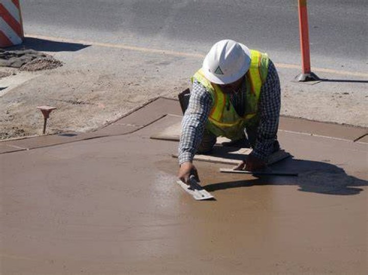 concrete finishing
