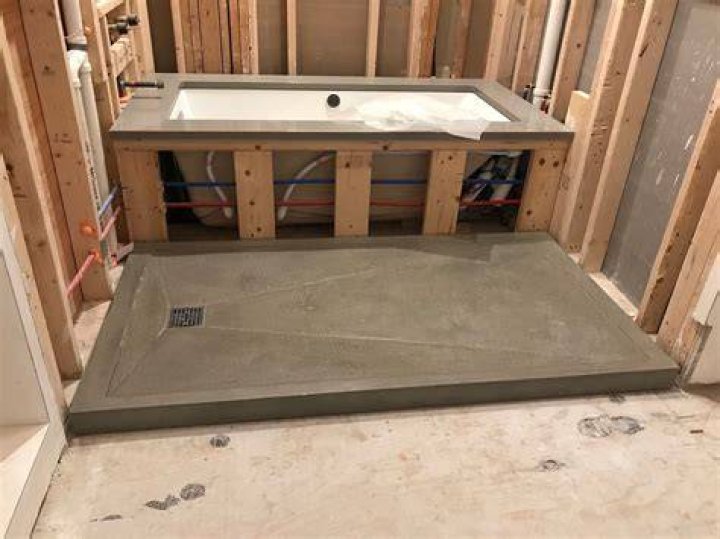 custom shower base
