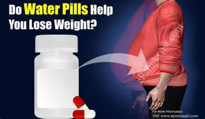 do water pills help you lose weight
