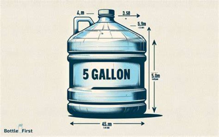 How much does a 5-gallon jug of water weigh?