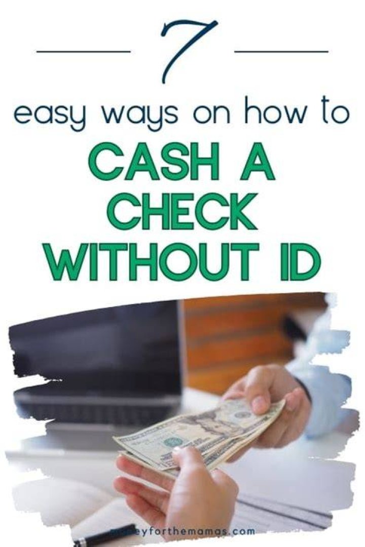 how to cash a check