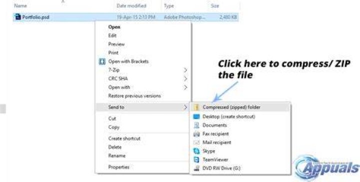 how to compress zip file