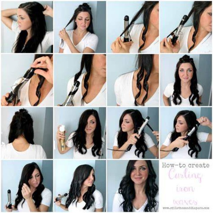 how to curl long hair
