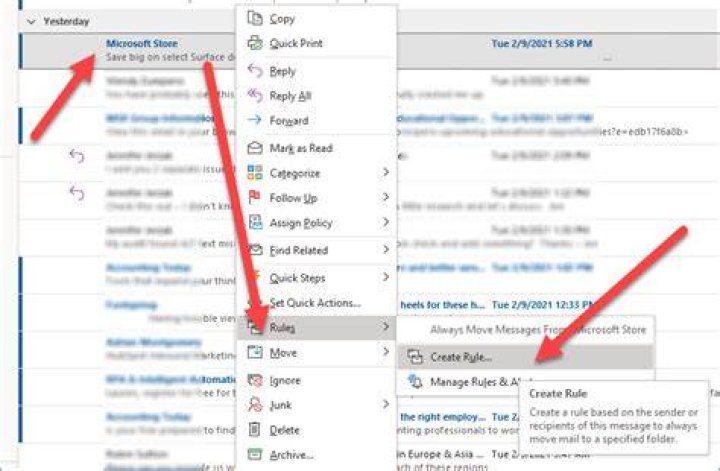how to forward emails from outlook