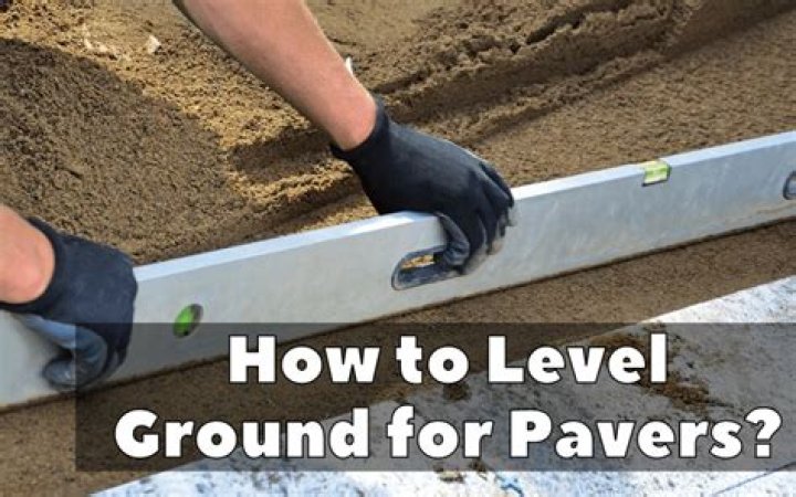 how to level ground for pool without digging