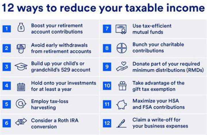 how to lower taxable income
