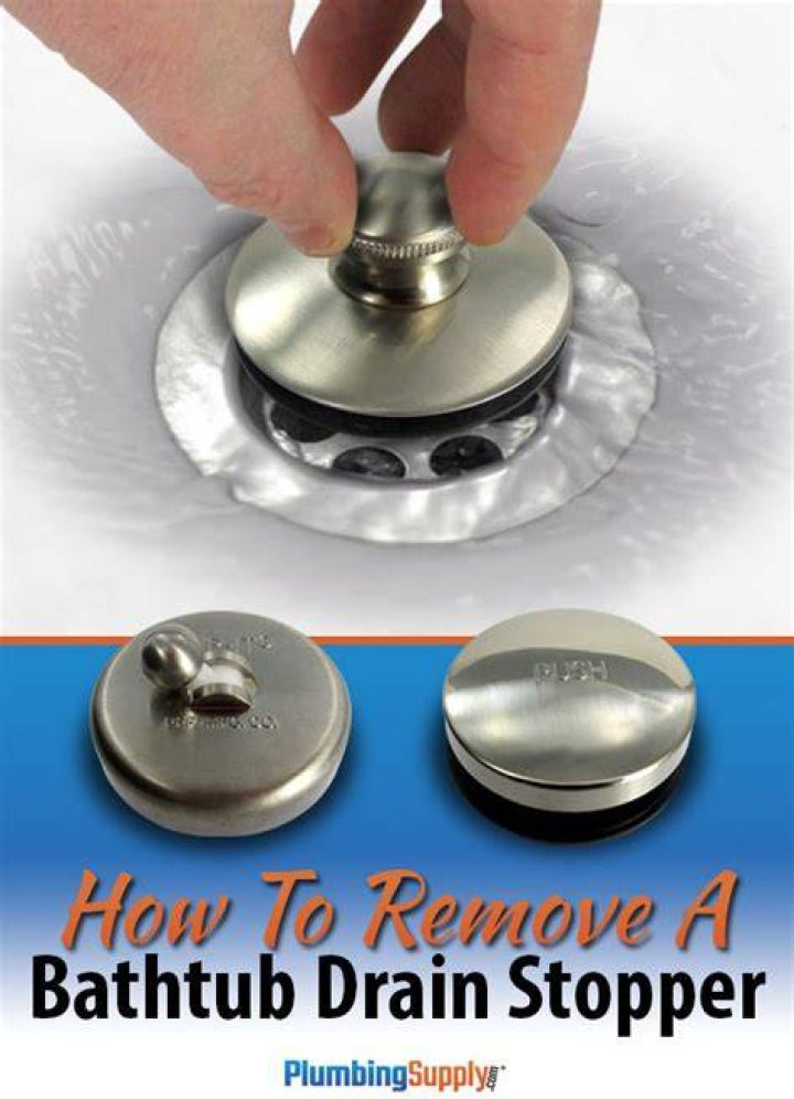 how to remove drain stopper