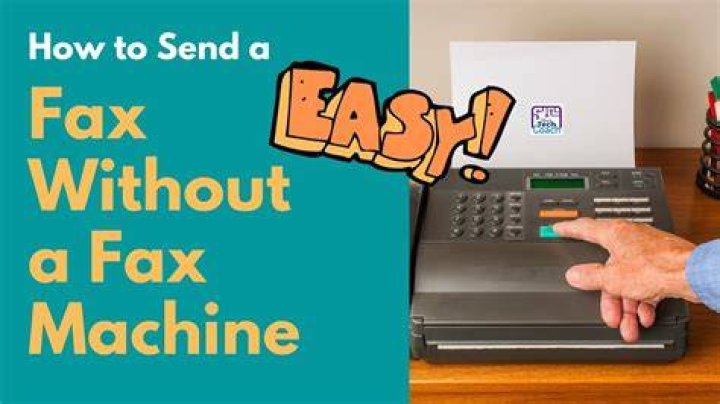 how to send a fax without a fax machine
