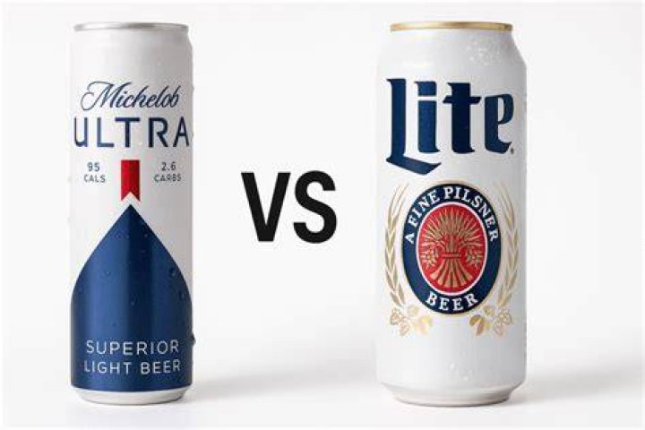 miller lite vs michelob ultra