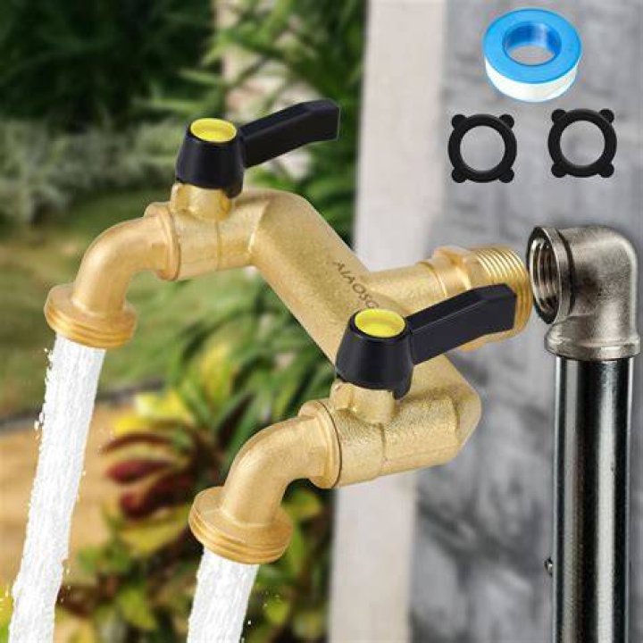 outdoor water faucet