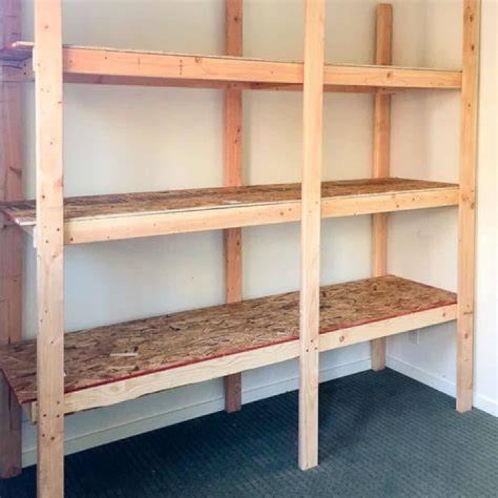 plywood shelves