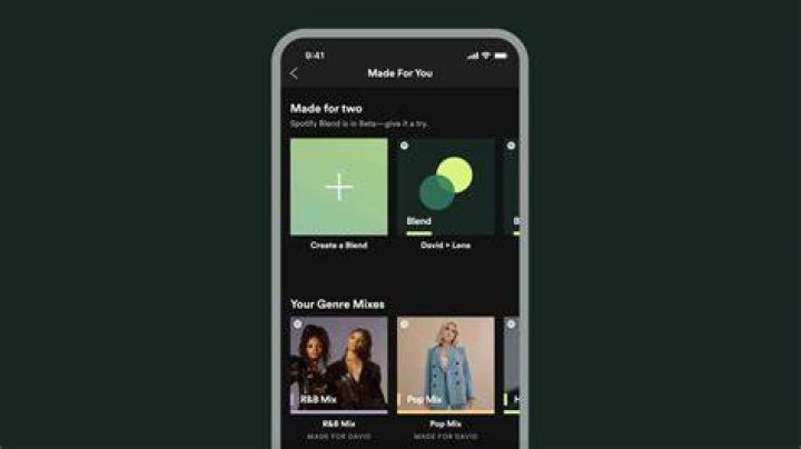 spotify blend
