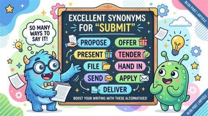 submit synonym