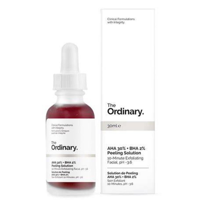 the ordinary aha 30 bha 2 peeling solution