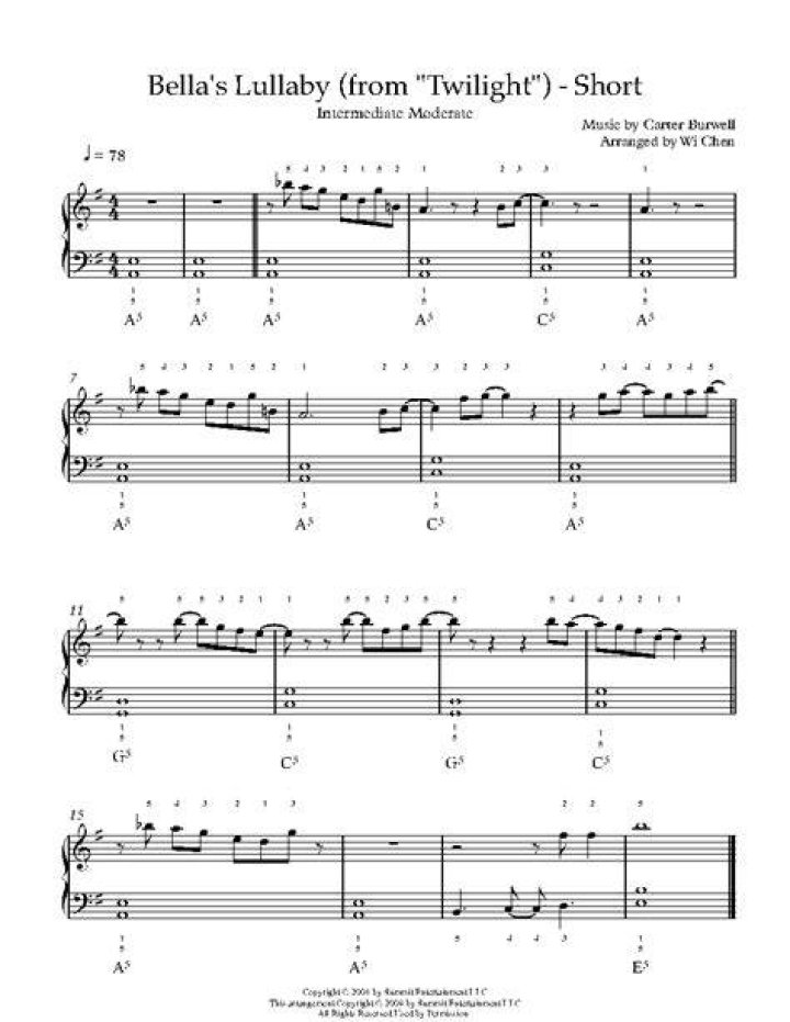 twilight piano song