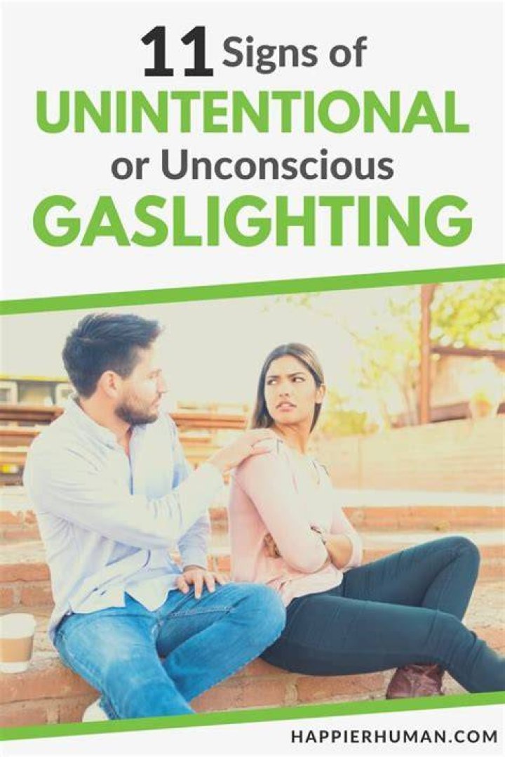 unconscious gaslighting