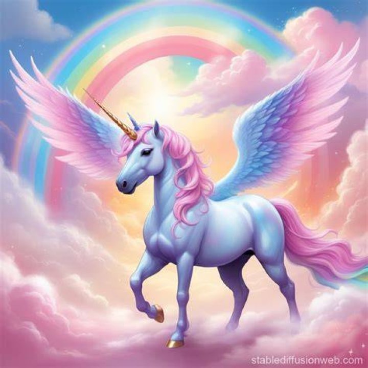 unicorn with wings