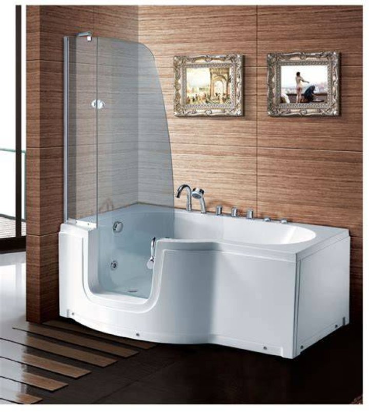 walk in bath shower combo