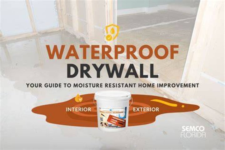 waterproof drywall