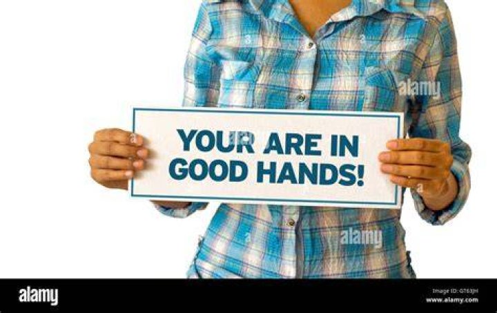 You are in good hands.